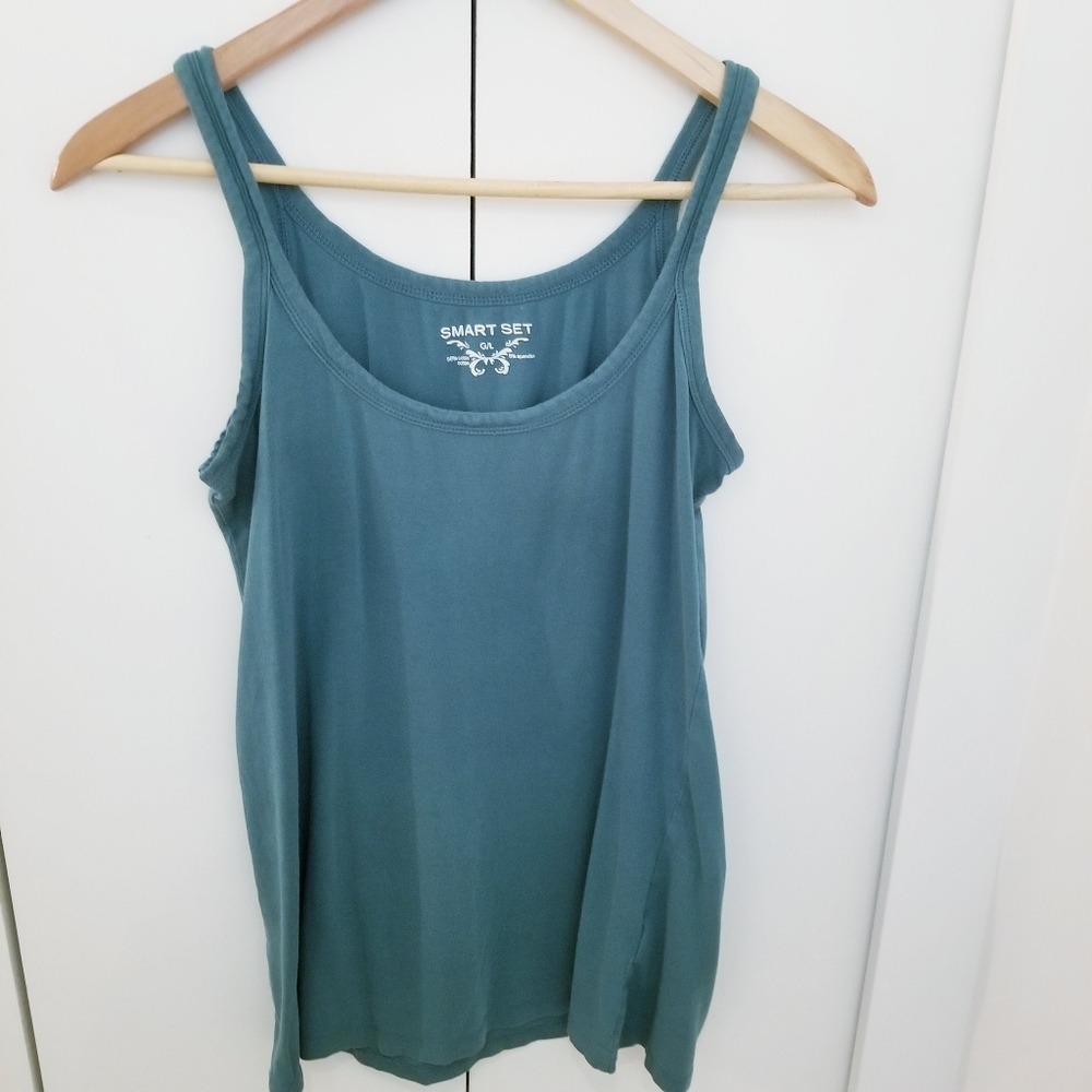 3/$45 | Smart Set Teal Tank Top Shirt